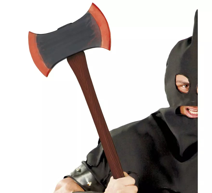 Translation missing: es.Hacha 2 filos de Ejecutor de 73 cm para Halloween