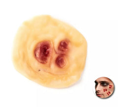 Herida de Pústulas facial adulto falsa