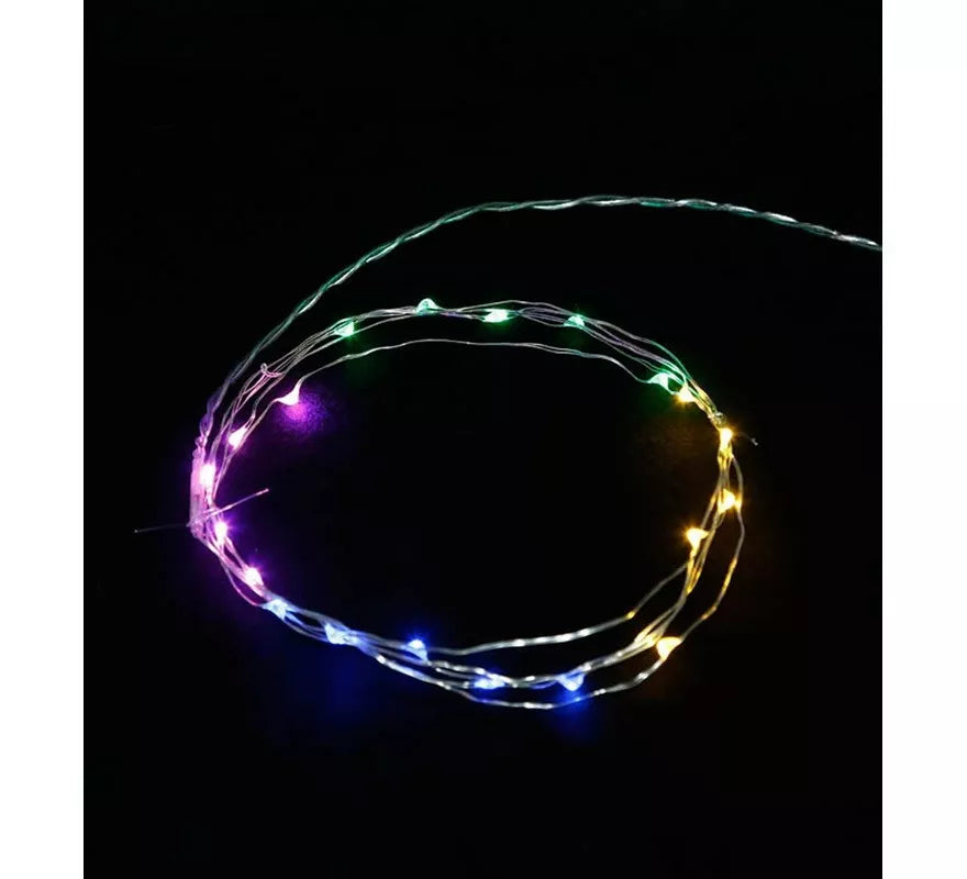 Translation missing: es.Hilo de 10 Mts. 100 Led Rojo, Verde y Azul