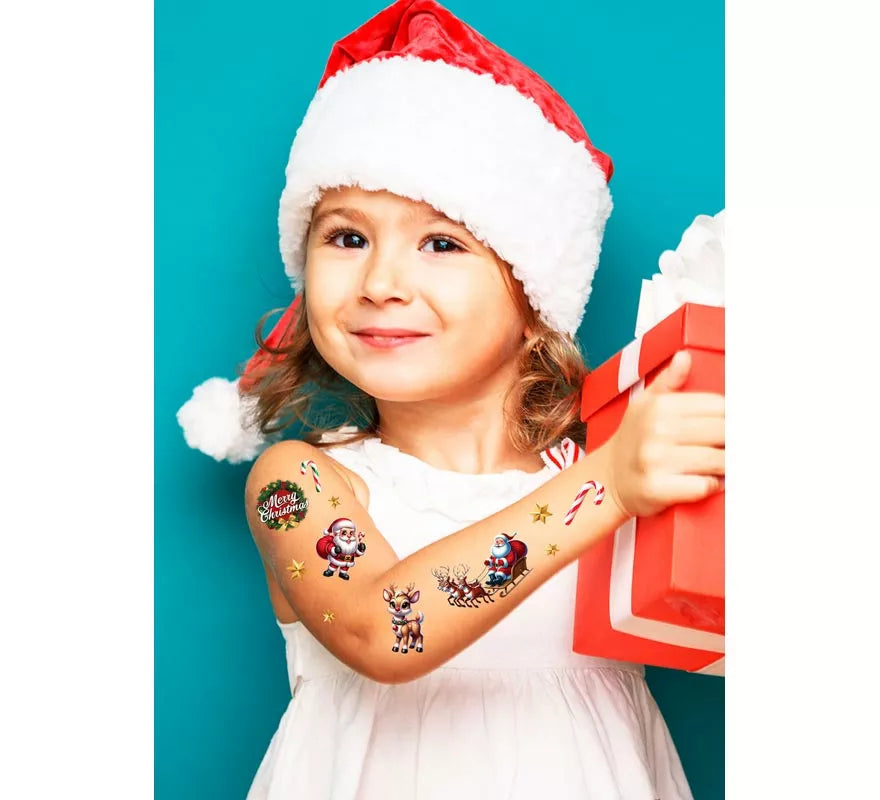 Hoja Tatuaje Navideños