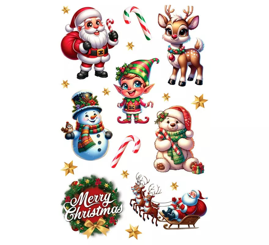 Translation missing: es.Hoja Tatuaje Navideños
