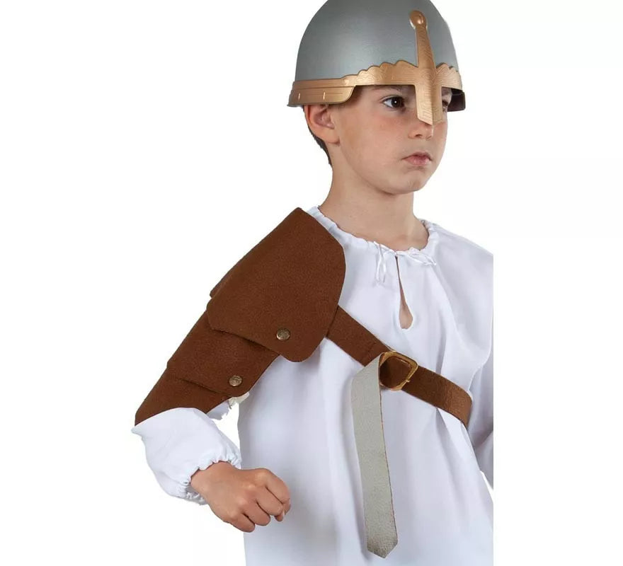 Translation missing: es.Hombrera Medieval marrón infantil