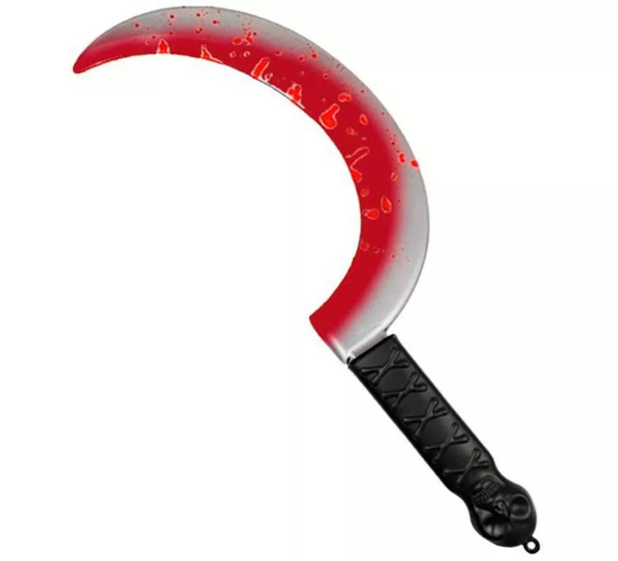 Translation missing: es.Hoz manchada de sangre de 35 cm