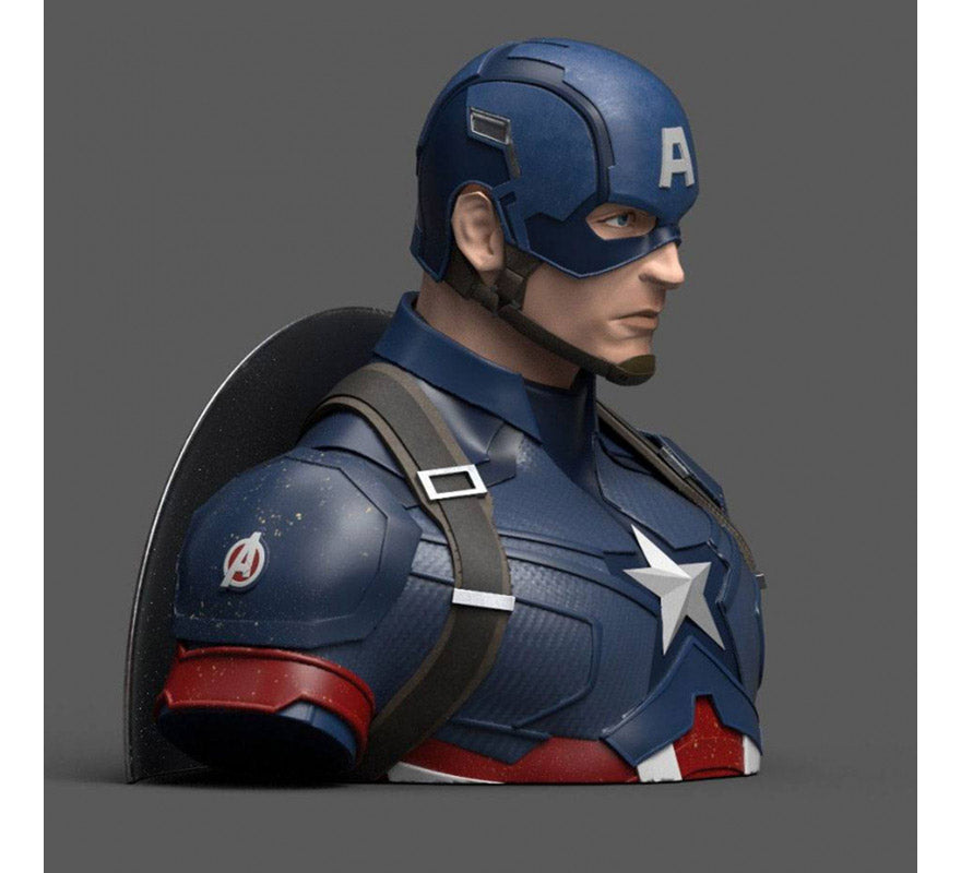 Translation missing: es.Hucha Capitán América Marvel de 20 cm