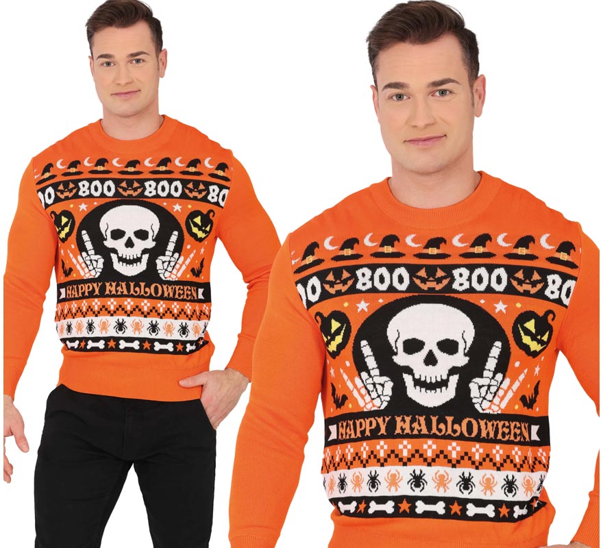 Translation missing: es.Jersey Halloween Boo para hombre