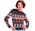 Jersey Navidad Muñeco de Nieve para mujer