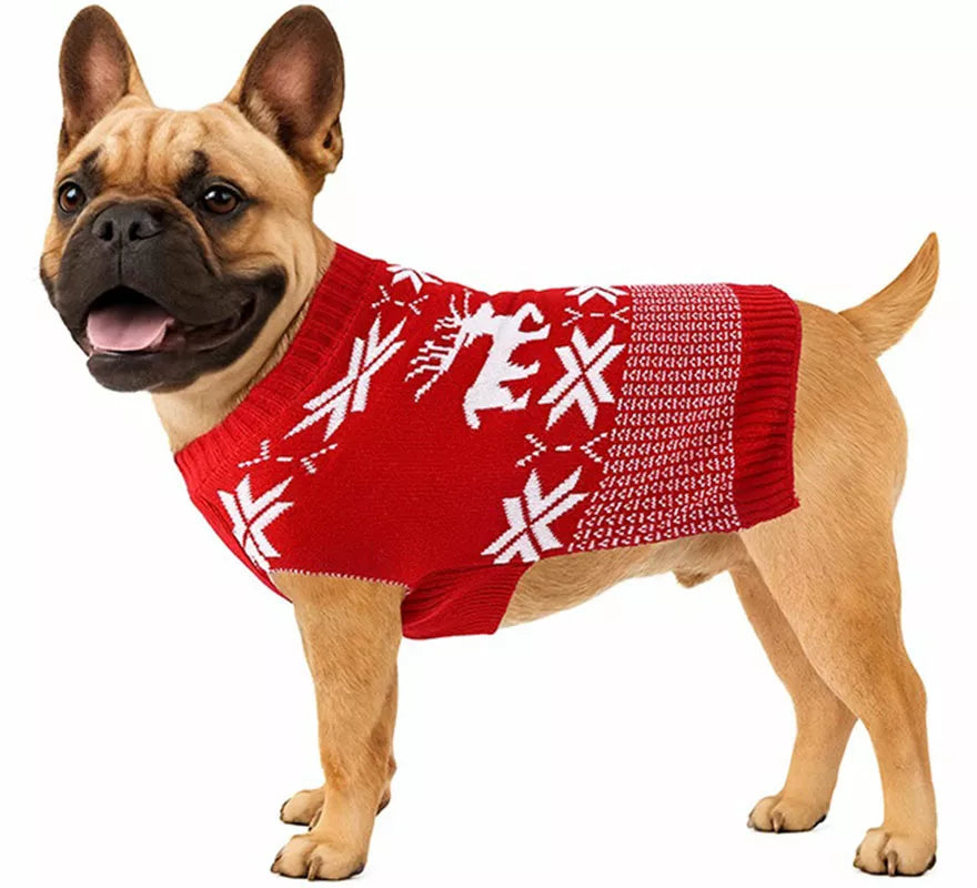 Translation missing: es.Jersey Navideño de Cenefa para perro