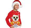Jersey Navideño de Oso Polar para niños