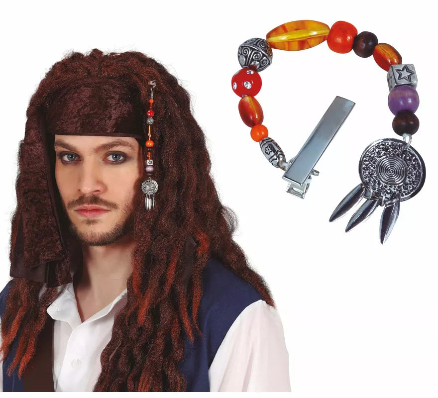 Joya Pirata con Pinza para Pelo de 16 cm