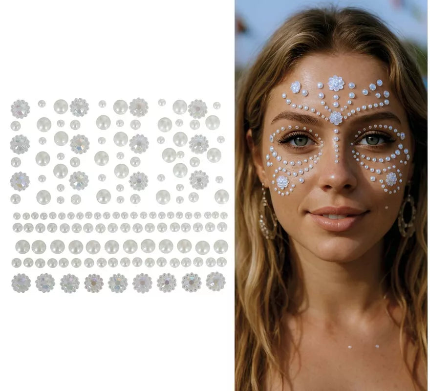 Translation missing: es.Joyas Adhesivas Faciales de Perlas