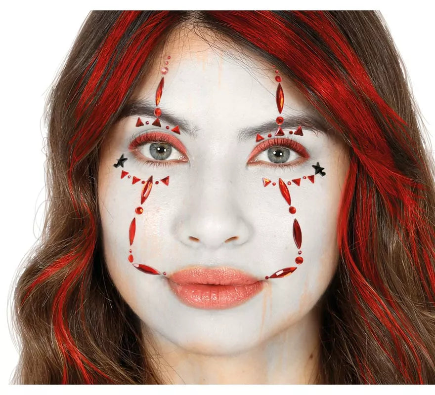 Translation missing: es.Joyas Faciales Adhesivas de Payaso