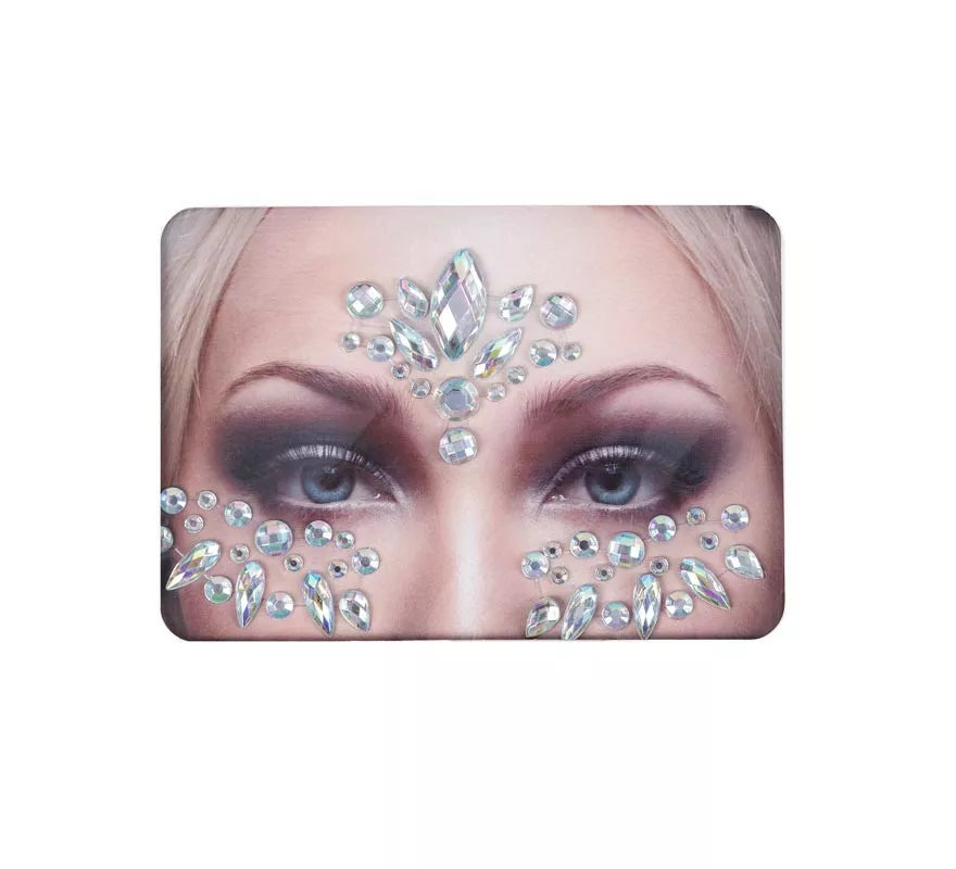 Translation missing: es.Joyas Faciales gotas plateadas brillantes