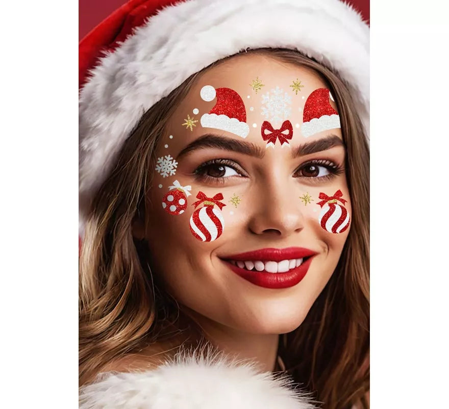 Translation missing: es.Joyas Faciales Papá Noel con Purpurina