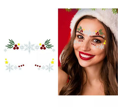 Joyas Faciales Xmas Copos navideños