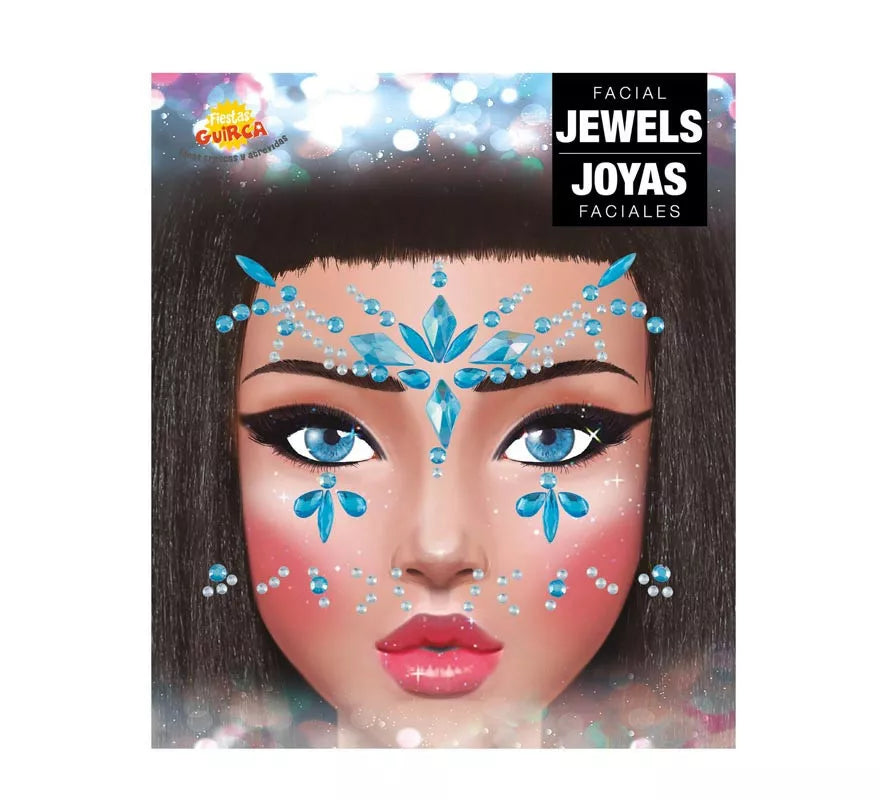 Translation missing: es.Joyas Faciales y Uñas azul Diamantes elegantes