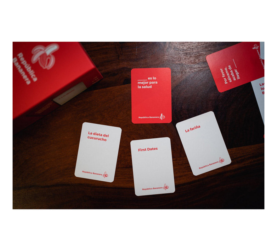 Translation missing: es.Juego de cartas República Bananera