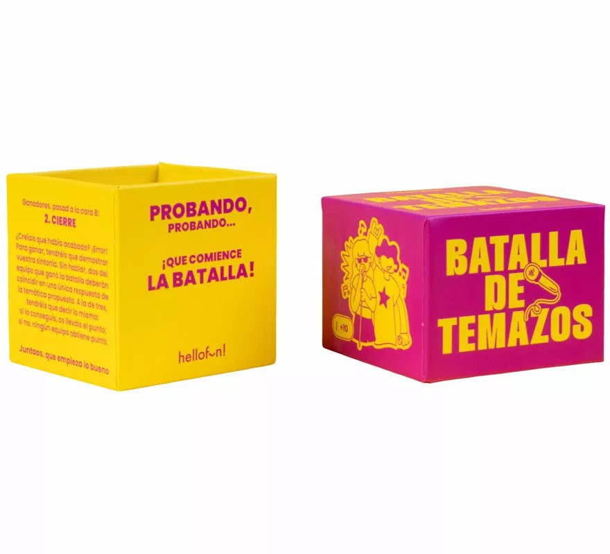 Juego de Mesa Batalla De Temazos
