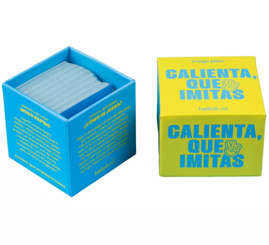Translation missing: es.Juego de Mesa Calienta Que Imitas