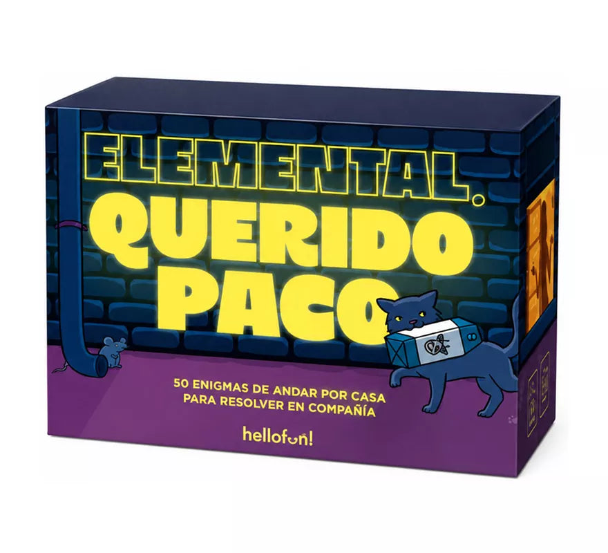 Translation missing: es.Juego de Mesa Elemental, Querido Paco