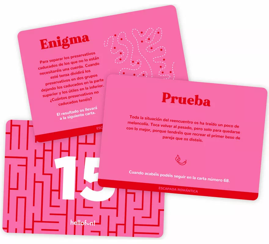 Translation missing: es.Juego de Mesa Hot Room para adultos
