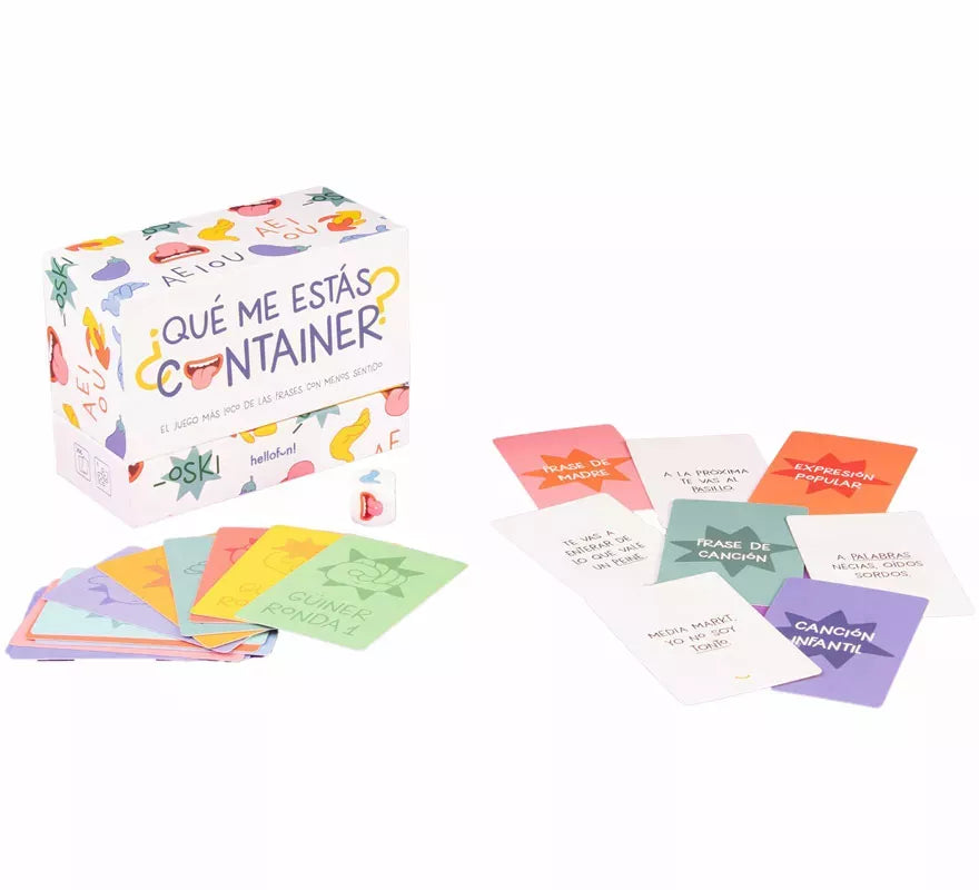 Juego de Mesa ¿Qué Me Estás Container?