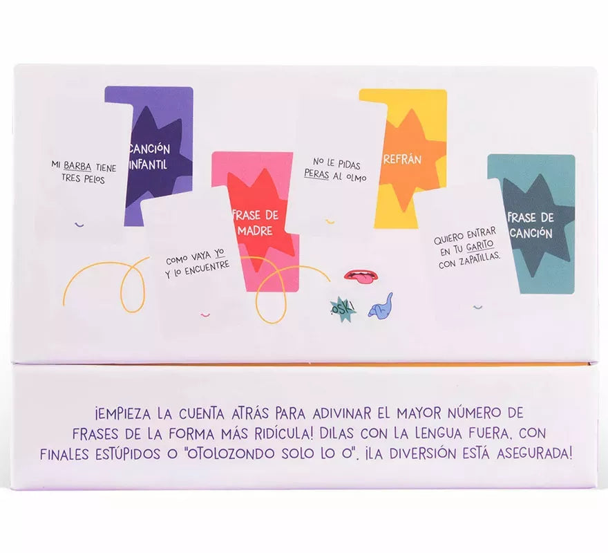Juego de Mesa ¿Qué Me Estás Container?