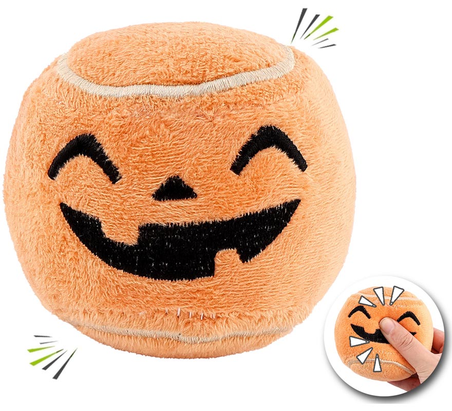 Translation missing: es.Juguete Mascota Pelota Calabaza de 9.5x8.5 cm