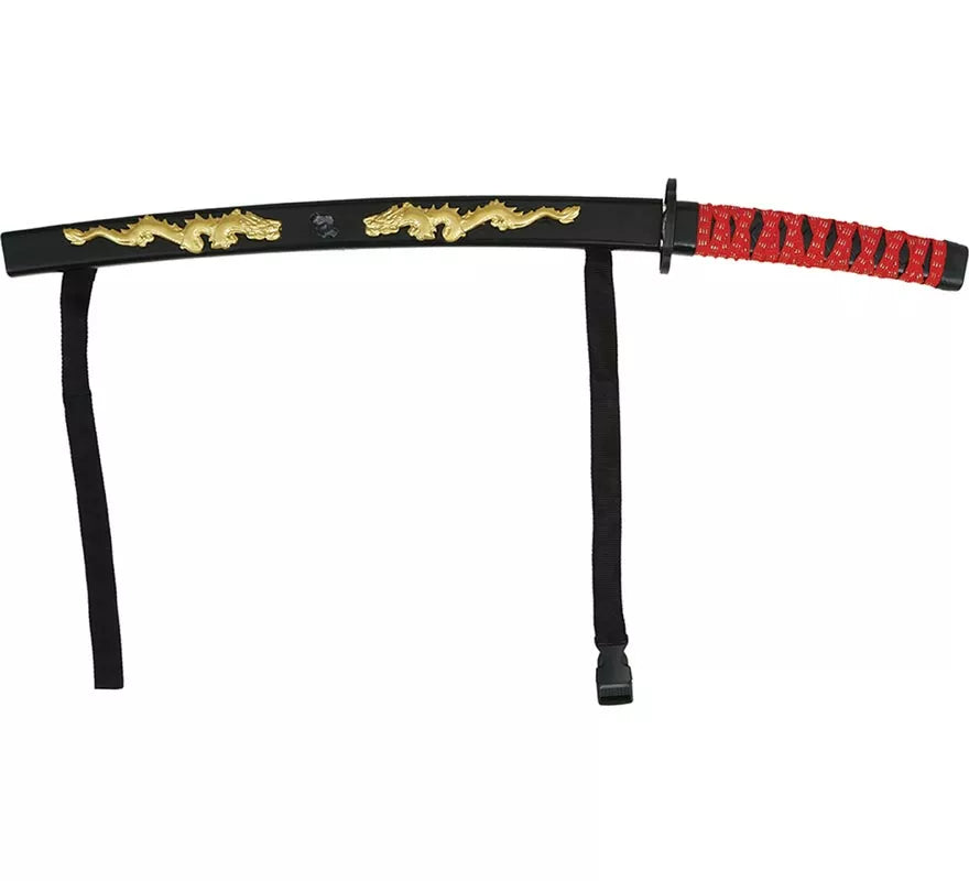 Translation missing: es.Katana con Funda de 60 cm de Plástico de Juguete