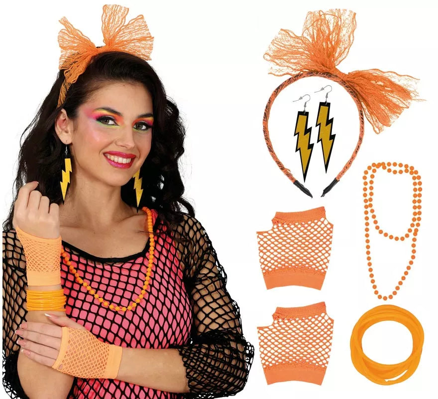 Translation missing: es.Kit Años 80 para mujer en varios colores