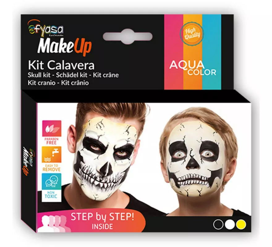 Translation missing: es.Kit Calavera de 3 Colores al Agua de 3X2 gr