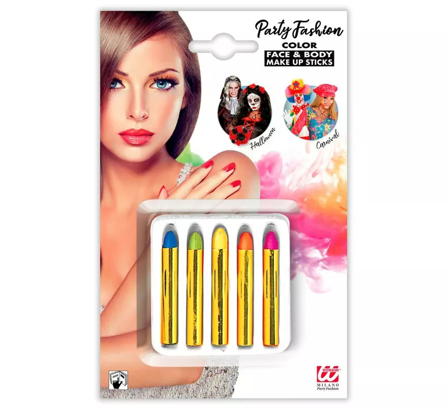 Translation missing: es.Kit de 5 Barras Colores Llamativos de 11 ml