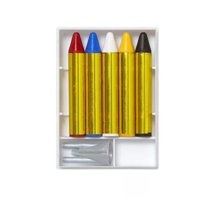Translation missing: es.Kit de 5 Barras de colores con Sacapuntas