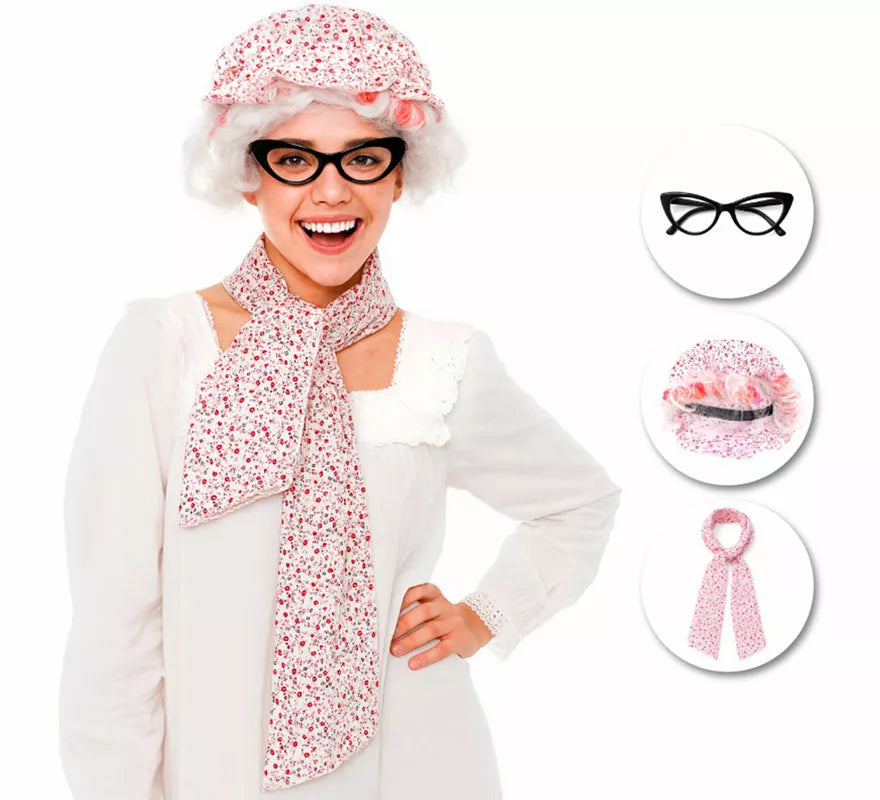 Translation missing: es.Kit de Abuelita: Gafas, Gorro y Pañuelo