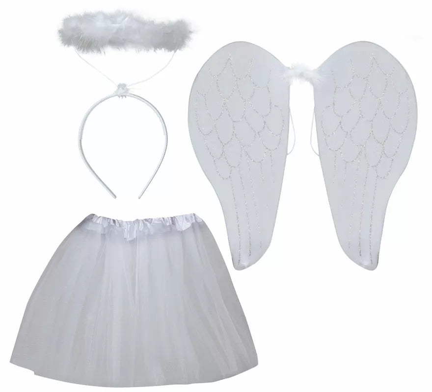 Translation missing: es.Kit de Ángel infantil: Alas, diadema y falda