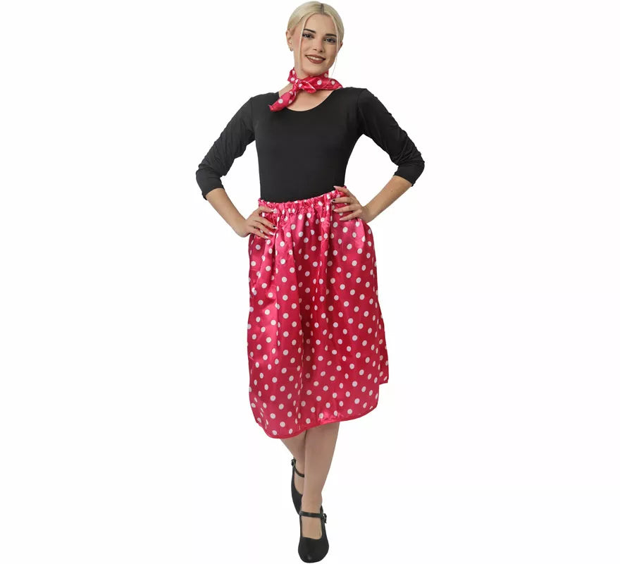 Translation missing: es.Kit de Años 50 de rasete para mujer: Pañuelo y Falda