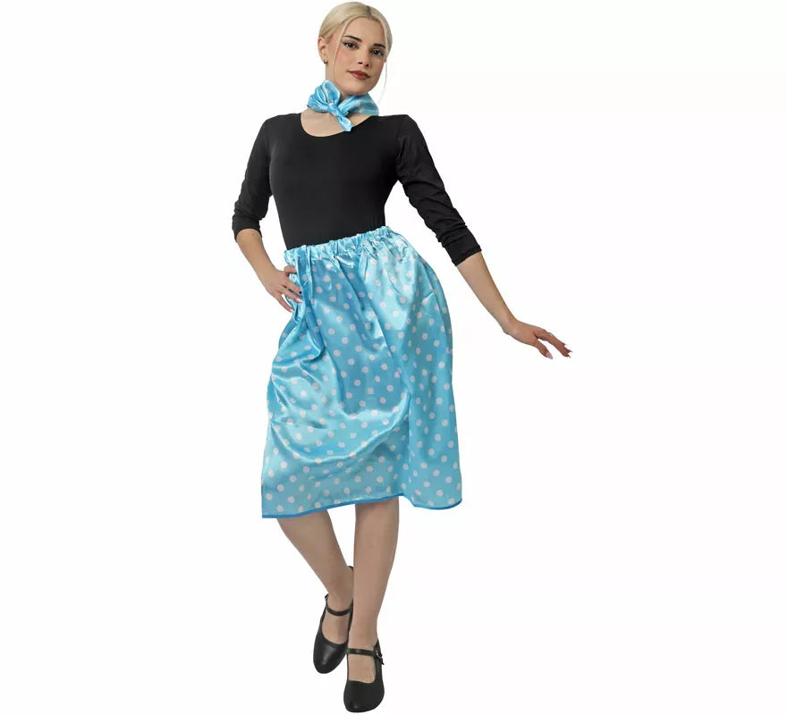 Translation missing: es.Kit de Años 50 de rasete para mujer: Pañuelo y Falda