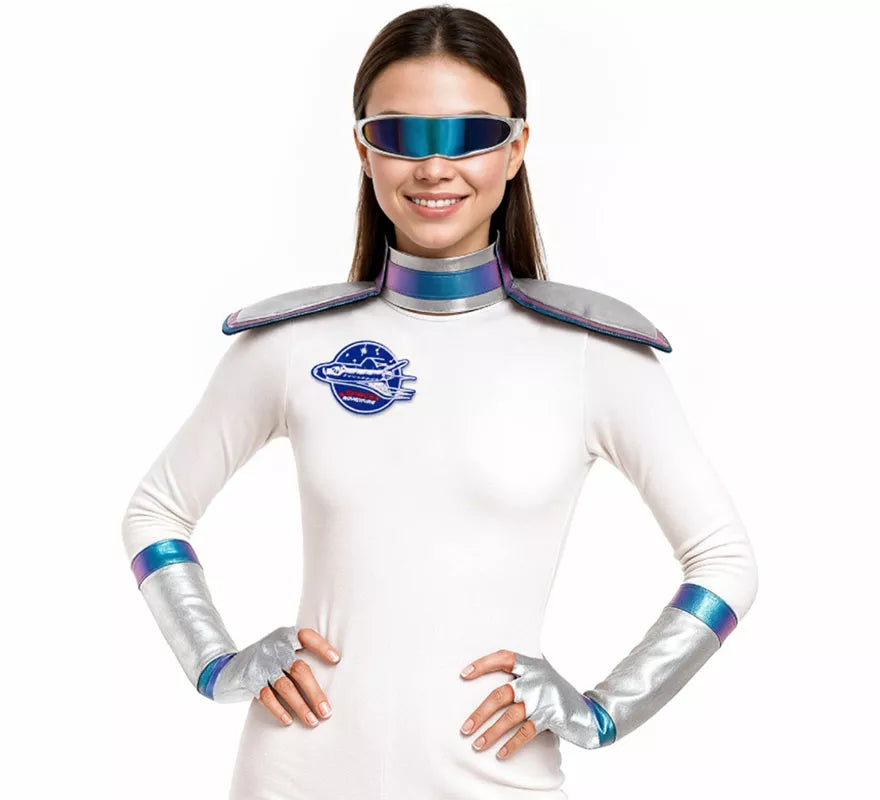 Kit de Astronauta: Guantes, Gafas, Hombreras y Placa