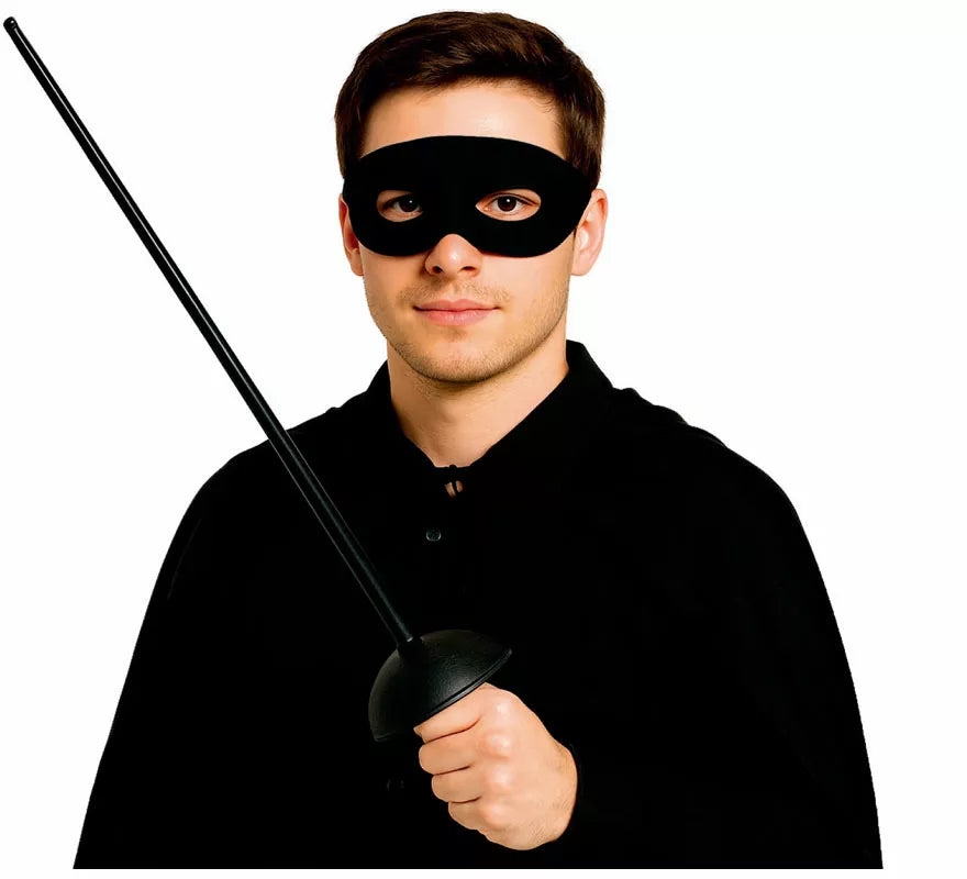 Translation missing: es.Kit de Bandido: Antifaz y Espada de 62x5 cm de plástico