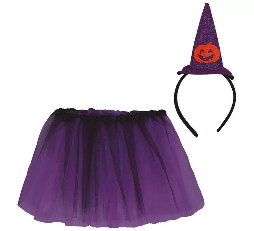 Translation missing: es.Kit de Brujita Infantil: Tutú y Diadema 30 cm