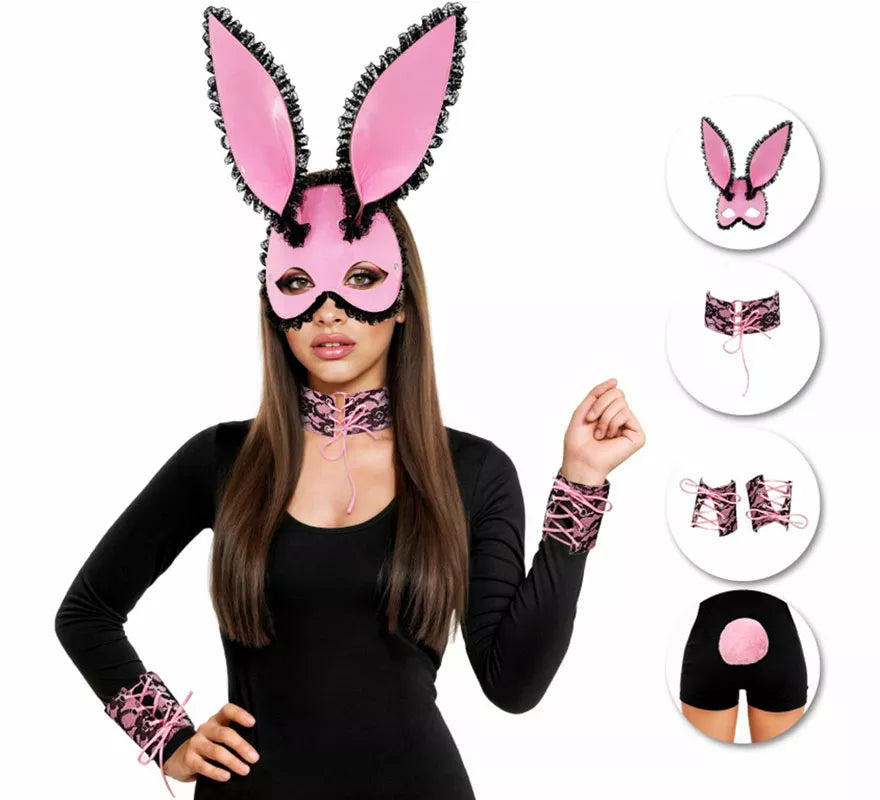 Translation missing: es.Kit de Conejita rosa para mujer