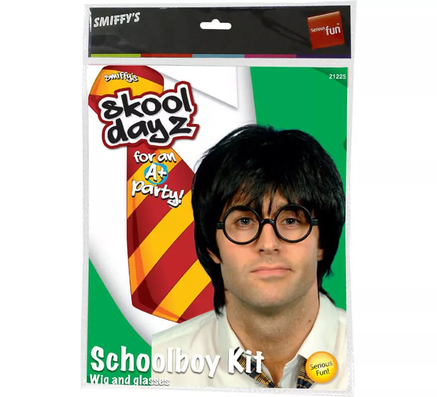 Translation missing: es.Kit de estudiante o de Carles Puigdemont: Peluca y Gafas