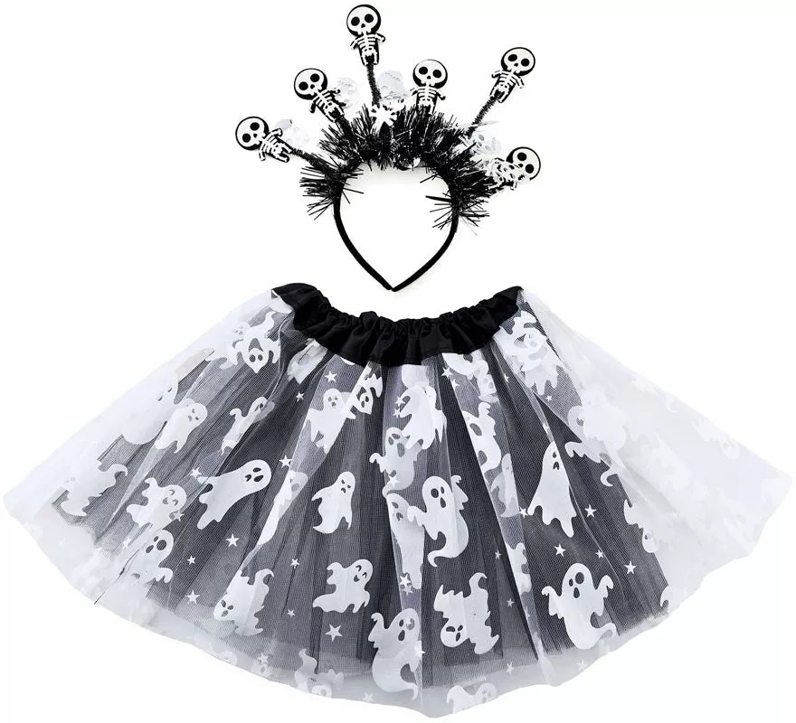 Translation missing: es.Kit de Fantasma: Diadema y Tutú Infantil
