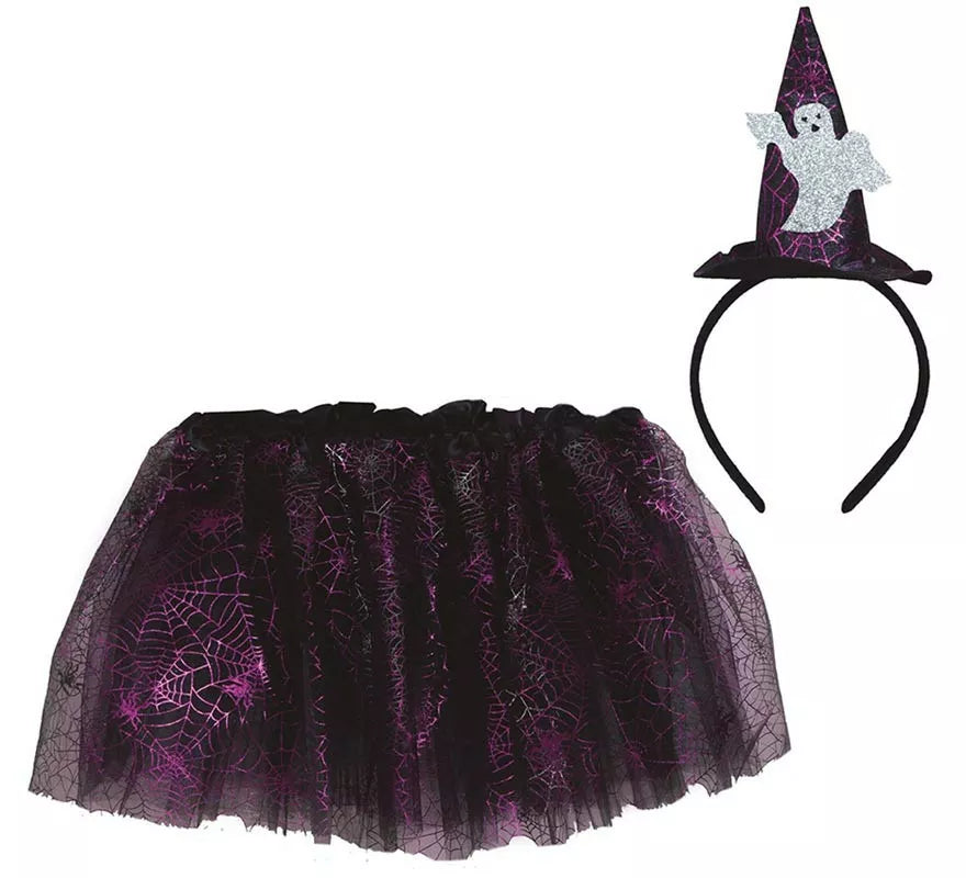 Translation missing: es.Kit de Fantasma Infantil: Tutú y Diadema 30 cm