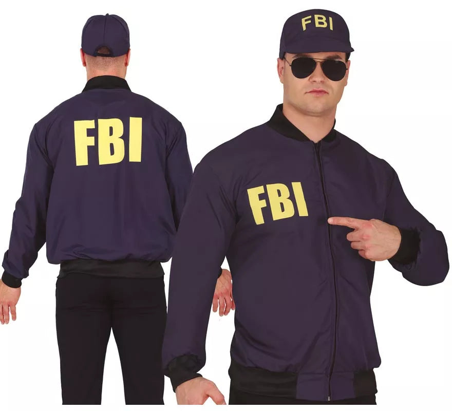Translation missing: es.Kit de FBI adulto: Gorro y Chaqueta