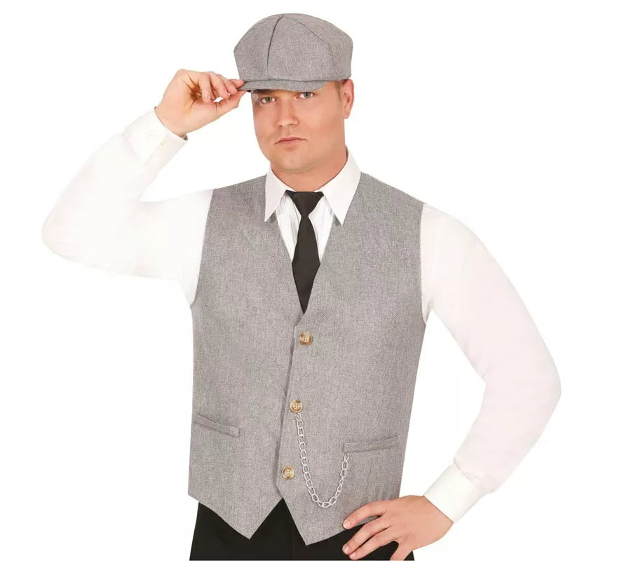 Translation missing: es.Kit de Gánster adulto: Gorro y Chaleco