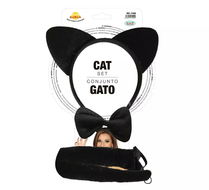 Translation missing: es.Kit de Gatita: Oreja, Pajarita y Cola