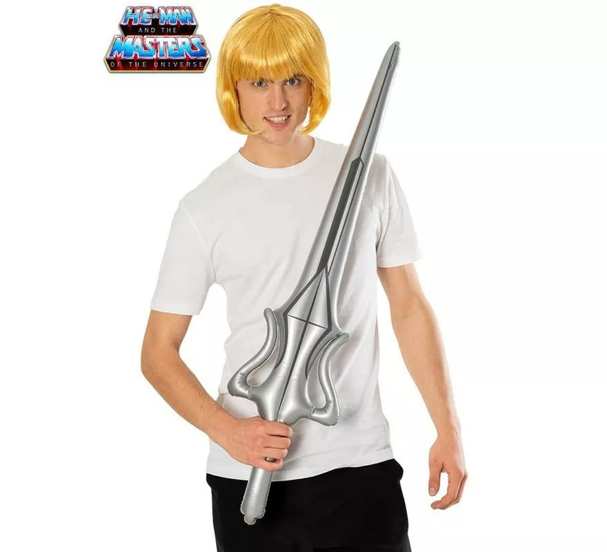Translation missing: es.Kit de He-Man adulto: Peluca y Espada Hinchable