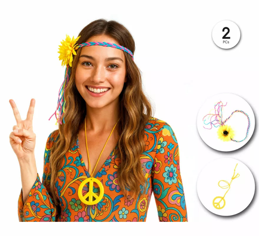 Translation missing: es.Kit de Hippie: Collar y Cinta de Pelo