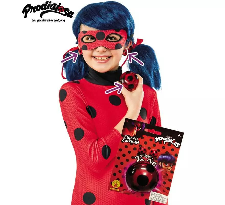 Translation missing: es.Kit de Ladybug: Yo-Yo y Pendientes