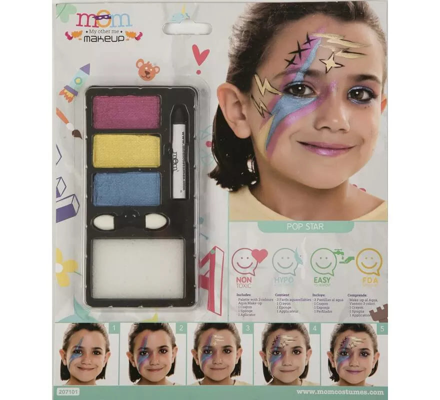 Translation missing: es.Kit de Maquillaje Brillante Estrella Pop